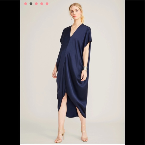 Hatch the Riviera Dress in Navy One Size - Picture 2 of 9